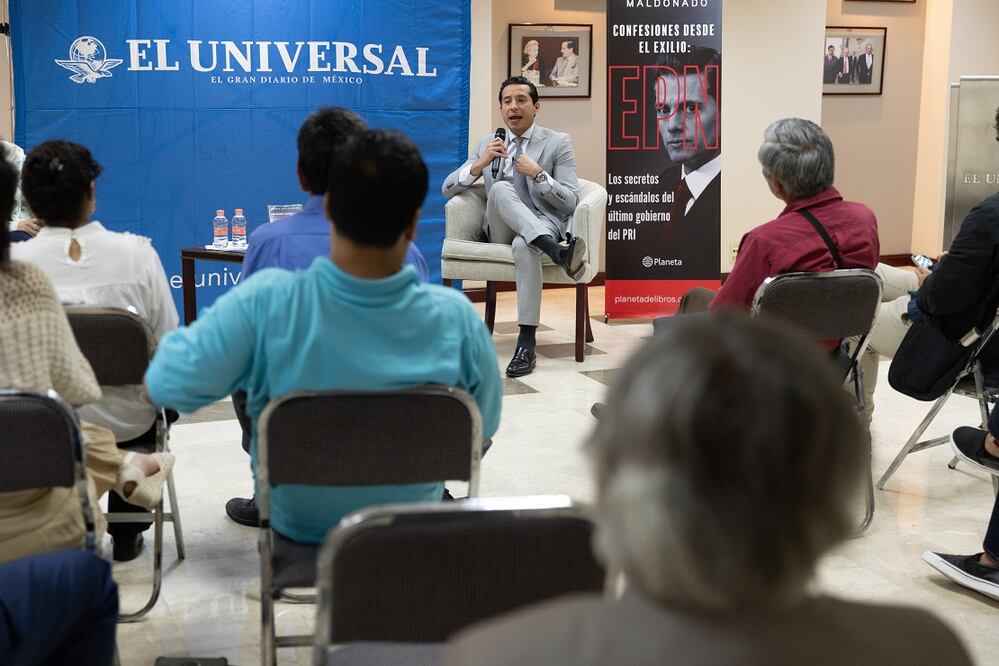 Mario Maldonado compartió durante dos horas con los suscriptores de EL UNIVERSAL. ./ FOTO: GERMÁN ESPINOSA