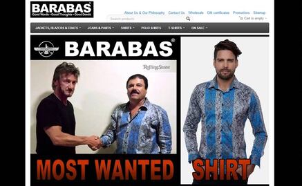 "La más buscada", camisa de "El Chapo" colapsa web de fabricante