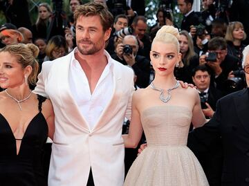 Chris Hemsworth y Anya Taylor-Joy arrasan en la alfombra roja de Cannes