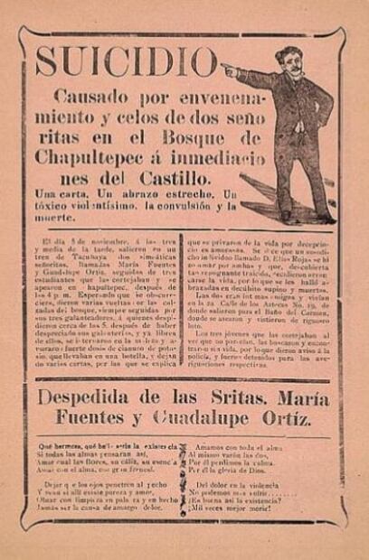 Los sonados casos de suicidio femenil por deshonra en el Porfiriato