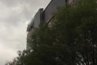 Plaza Condesa podría derrumbarse