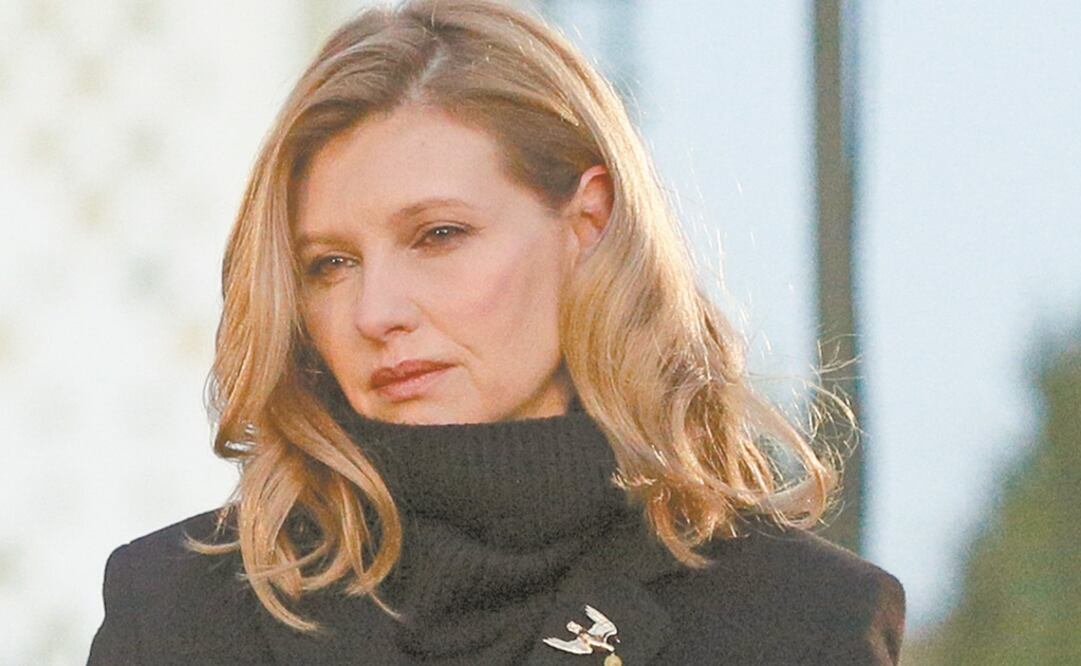 Primera dama ucraniana, Olena Zelenska. Foto: Archivo/EL UNIVERSAL