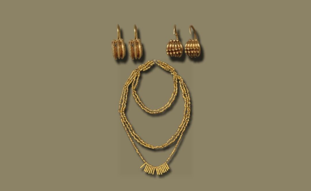 Joyería de Oro de Troya de la Colección Heinrich Schliemann. Foto: namuseum.gr