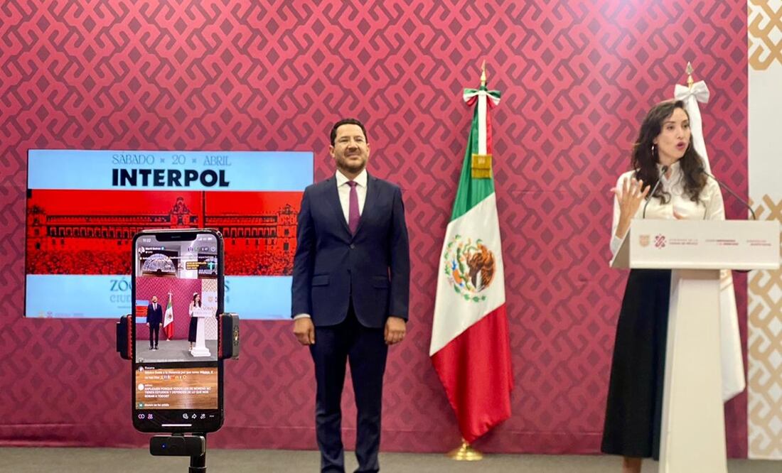 Anuncia Gobierno capitalino concierto masivo de Interpol. Foto: Alberto Acosta