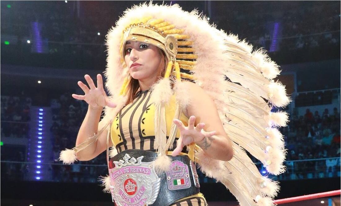 FOTO: ESPECIAL - Faby Apache, estrella de la lucha libre mexicana revela que ha sido víctima de acoso por parte de aficionados