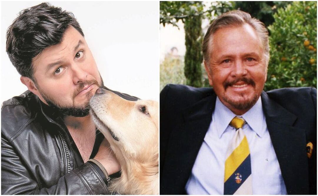 El hijo del conductor de televisión siempre había dicho que le gustaba la idea de caracterizarlo. Foto: TELEVISA.