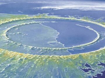 Anillo de cráter de Chicxulub, por asteroide: investigadores