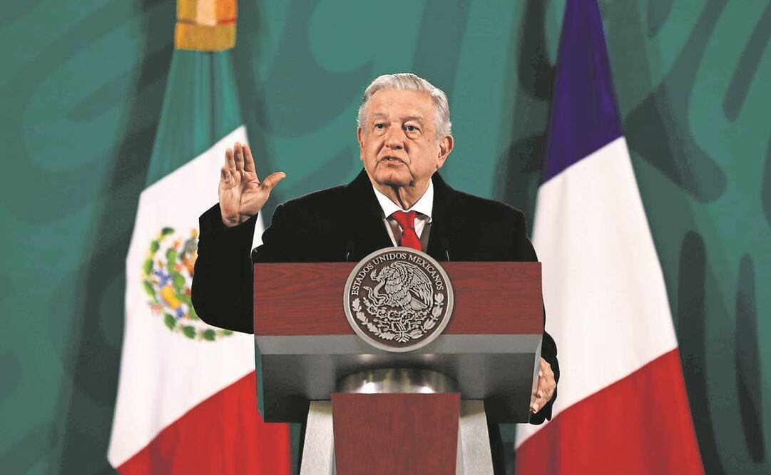 El presidente Andrés Manuel López Obrador calificó como lamentable la decisión del INE. Foto: Diego Simón/ EL UNIVERSAL.