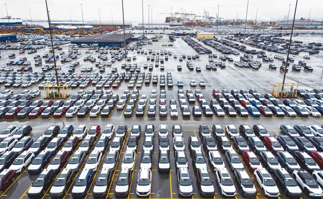 El estudio del CAR indica que los vehículos fabricados en EU tienen entre 20% y 29% de partes importadas. (10/04/2025) FOto: Jim Lo Scalzo | EFE