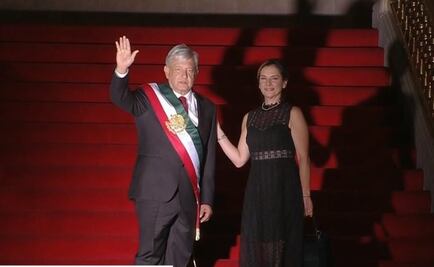 Encabeza AMLO comida con presidentes en Palacio Nacional