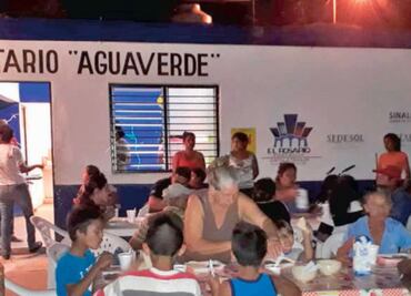 Instalan en Sinaloa comedores para damnificados por "Willa"