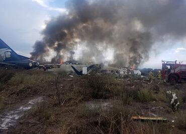 PGR abre carpeta de investigación por accidente de avión en Durango