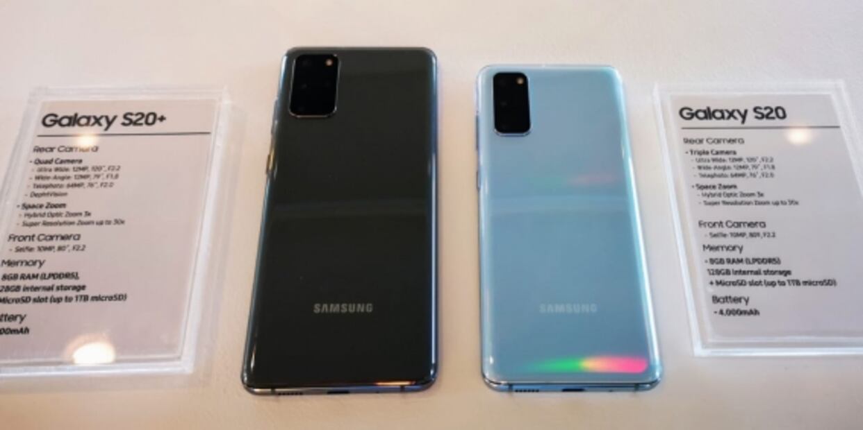 Samsung presenta sus nuevos Galaxy S20, S20 Plus y S20 Ultra