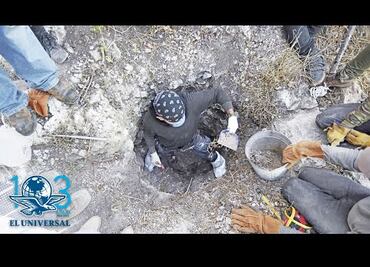 Cavan en cerros; así buscan a sus desaparecidos en Guerrero