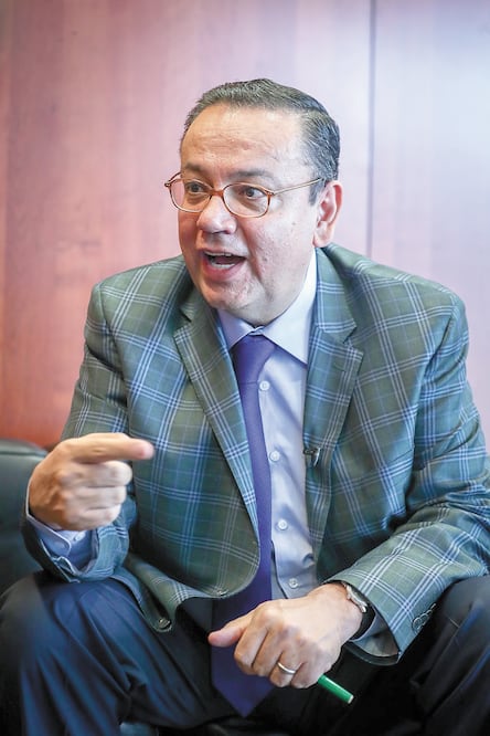 En la foto: Germán Martínez Cázares, Senador y exdirector general del IMSS/DIEGO SIMÓN. EL UNIVERSAL