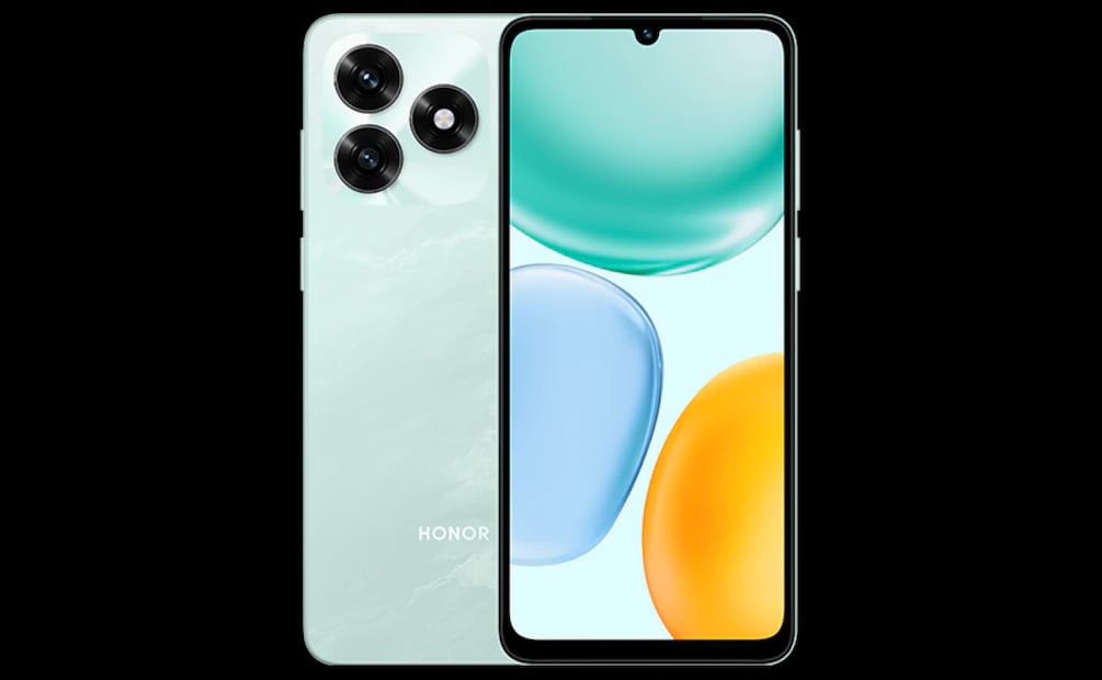 El Honor X5c Plus se caracteriza por un diseño elegante y un peso de 186 gramos. Foto: HONOR