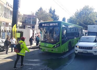 RTP se estrella contra camión estacionado; reportan 10 lesionados en la Magdalena Contreras
