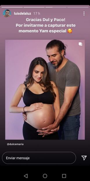 Dulce María y las fotos de su embarazo son lo más tierno que verás hoy