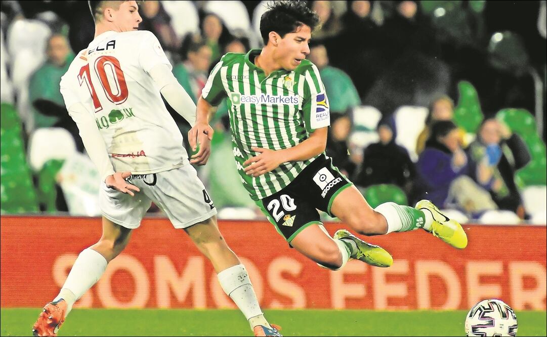 Futbolista del Betis. Foto: EFE