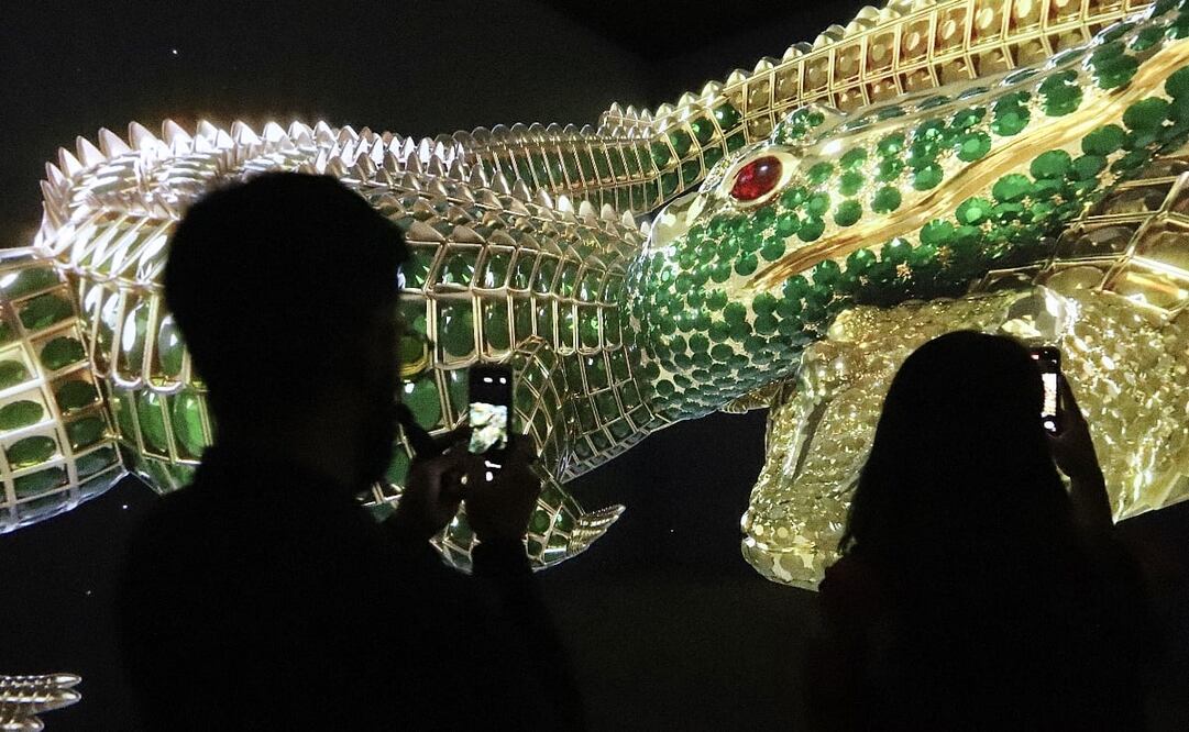 Conferencia y recorrido de prensa por la exposición "El diseño de Cartier" en el museo Jumex . Fotos: Berenice Fregoso El Universal 