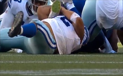 Acusan a jugador de Cowboys de lesionar a corredor de Seahawks