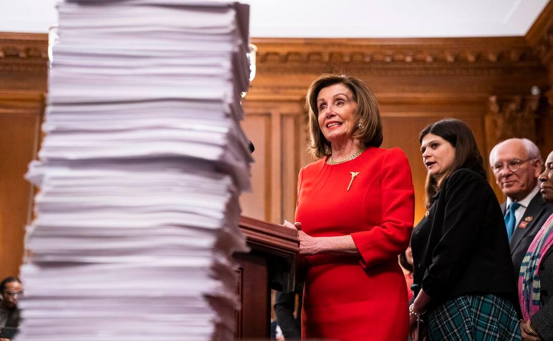 Nancy Pelosi, presidenta de la Cámara de Representantes (Foto: EFE)