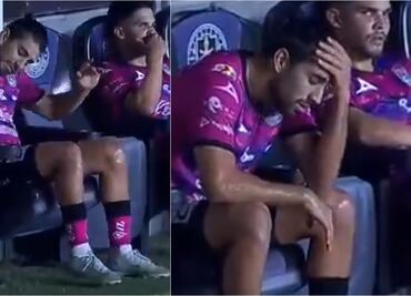 VIDEO: Rodolfo Pizarro y su berrinche al salir de cambio ante Pumas