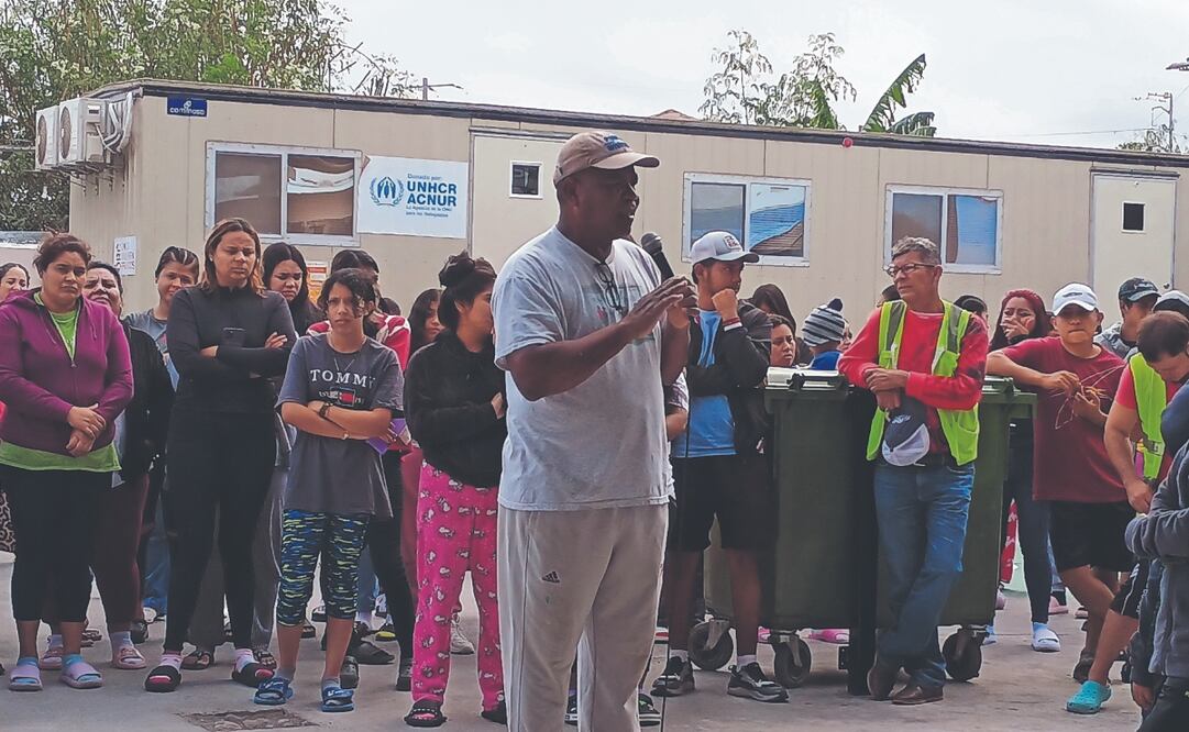 A menos de dos meses de que Donald Trump asuma como presidente de Estados Unidos, la incertidumbre crece entre los migrantes que esperan en la frontera norte. Foto: de SANDRA TOVAR. EL UNIVERSAL