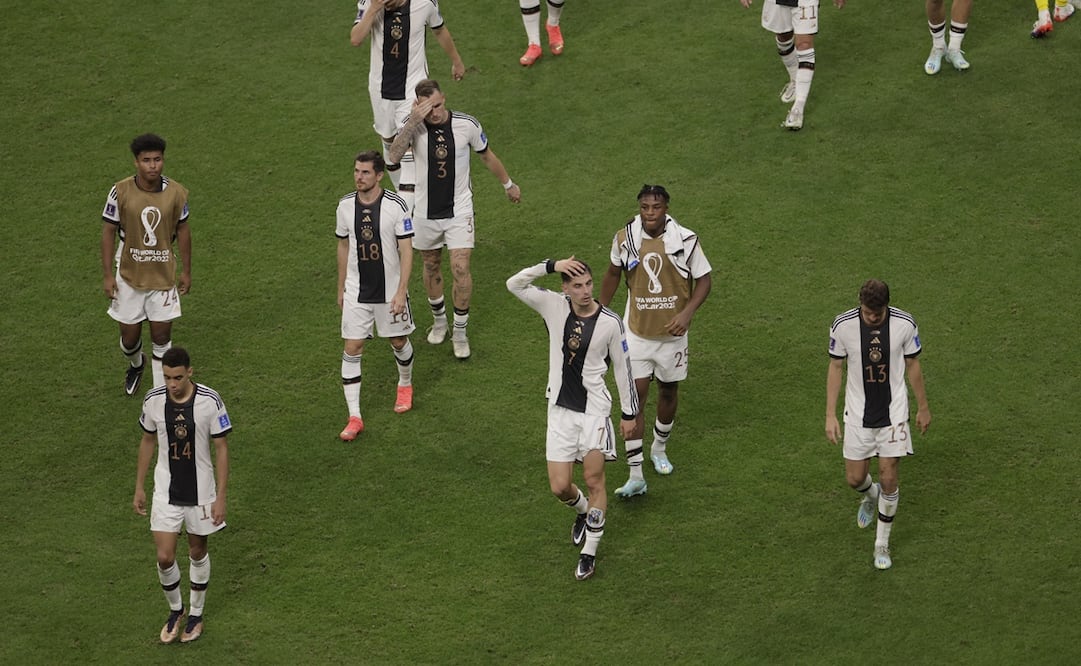 La Selección de Alemania despidiéndose de Qatar 2022 / Foto: EFE