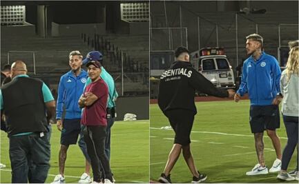 ¿Último partido con la Máquina?; Gonzalo Piovi se tomó fotos y se despidió de integrantes de Cruz Azul