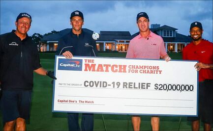 Tiger Woods y Peyton Manning se llevan The Match II