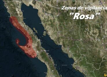 Huracán "Rosa" deja lluvias moderadas a su paso por Sinaloa