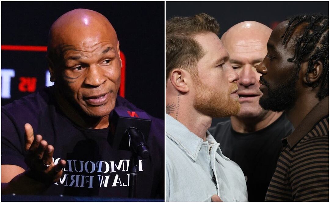 Mike Tyson dio su pronóstico para la pelea de Canelo vs Crawford / Foto: Especial