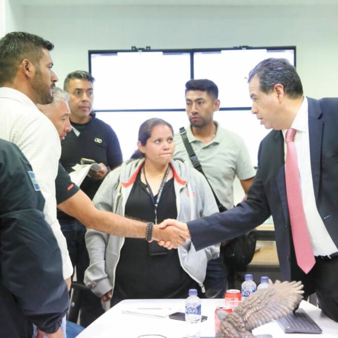 Tras la reunión de más de cinco horas, se señaló que no se va a tocar el tema de la liquidación e indemnización de los elementos. ESPECIAL