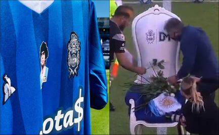 El emotivo homenaje de Gimnasia a Maradona