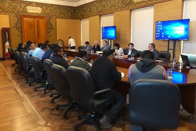 CNTE discute con Segob y SEP la reforma educativa