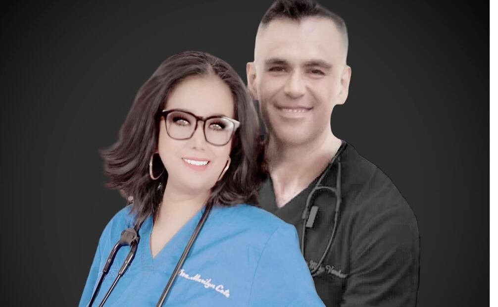 Rodrigo Orcajo y Marilyn Cote. Foto: Redes sociales