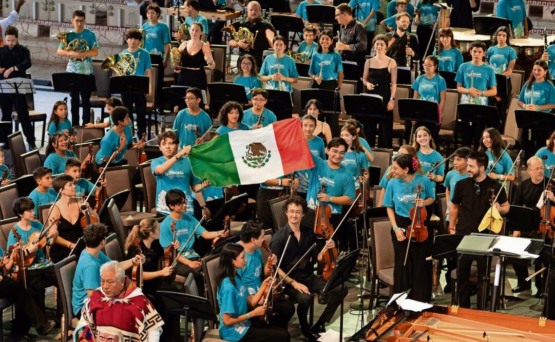 Entre los jóvenes privó el espíritu del México posrevolucionario. Foto: Festival Paax GNP