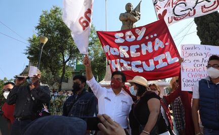 Francisco Chíguil inicia campaña como abanderado de Morena a la alcaldía de GAM