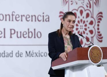 Sheinbaum: Por primera vez, EU reconoce que debe hacer operativos en su territorio; 75% de armas ilegales, vienen de ahí, destaca