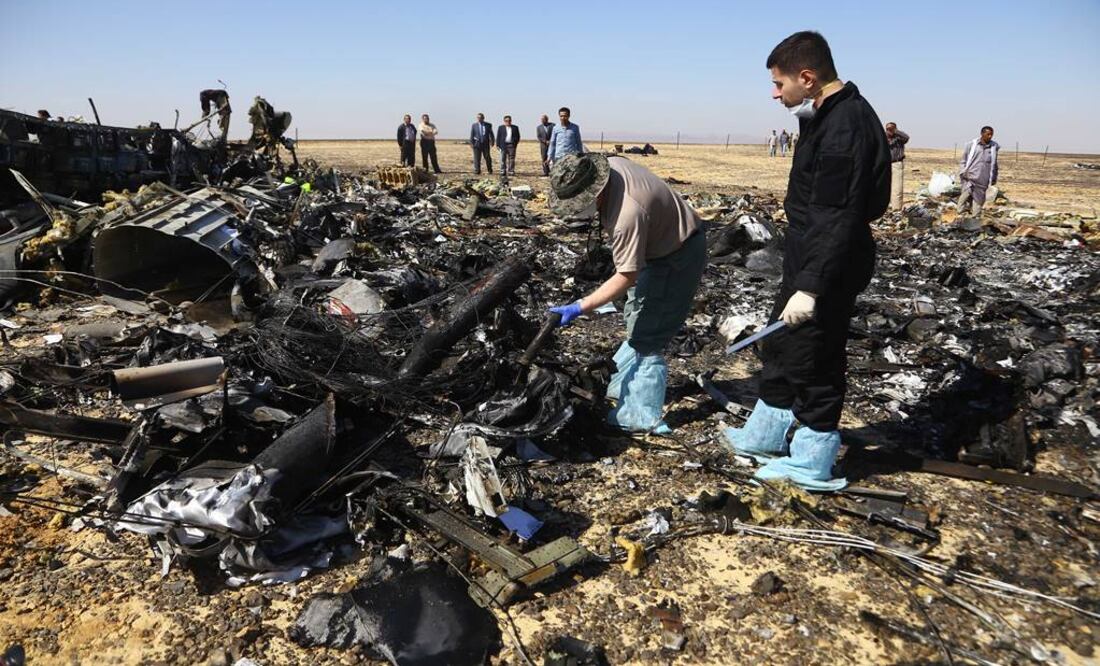 El sábado pasado el vuelo 9268 de la línea aérea rusa Metro Jet (Kogalymavia) se desintegró en el aire, 23 minutos después de despegar. (Foto: Xinhua / Ahmed Gomaa)