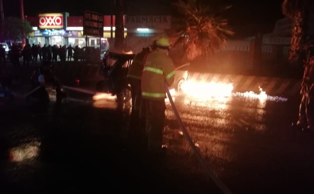 Accidente en Ixmiquilpan, Hidalgo. Foto: Especial