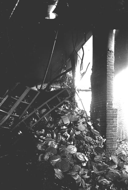 En 1982, parte de la historia se borró con el incendio de la Cineteca Nacional