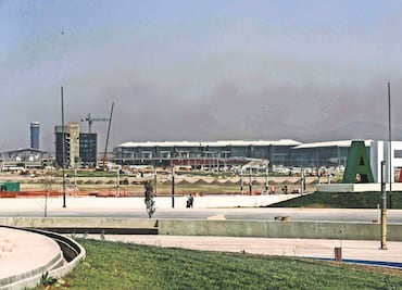 Contra baches, AIFA blinda pistas de aterrizaje