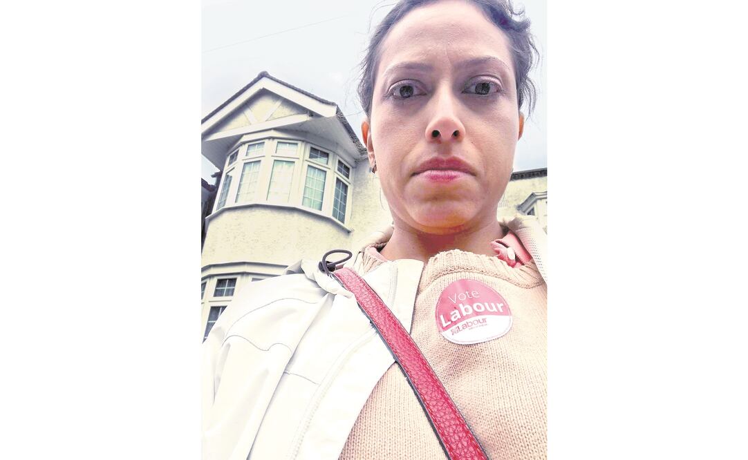 LILA CABALLERO, mexicana votante en Reino Unido. (ESPECIAL)