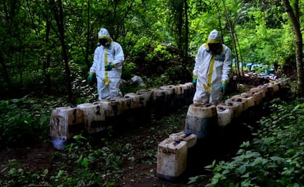 Mexico navy finds 50 tons of meth in mountain lab