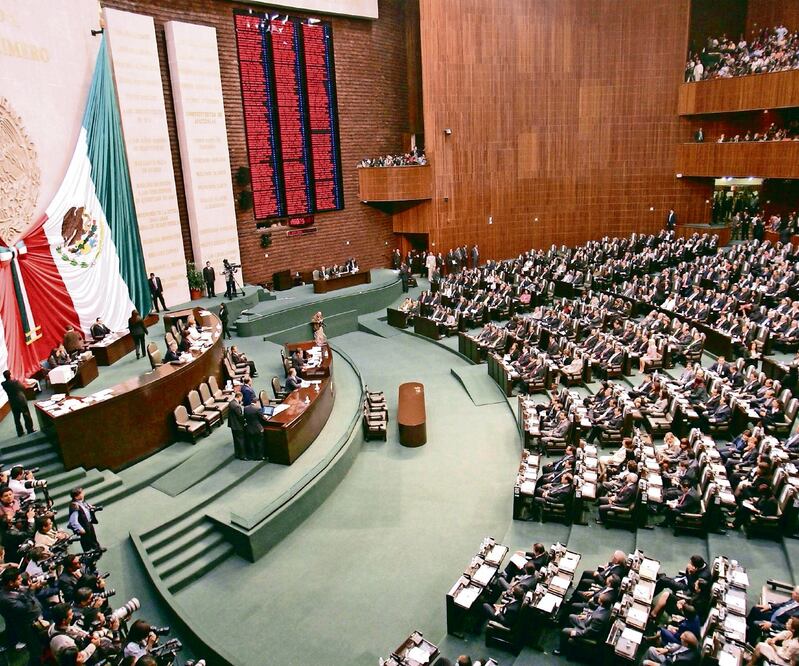 El pasado jueves la Cámara Baja aprobó el presupuesto 2020, el cual incluye un recorte de más de mil millones de pesos al INE. Foto/ARCHIVO EL UNIVERSAL