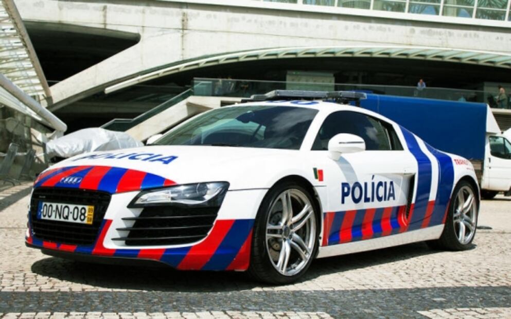 Los autos de policía más raros del mundo