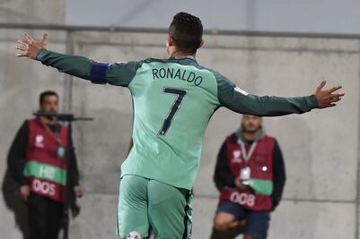 Con gol de Cristiano Ronaldo, Portugal derrotó a Andorra