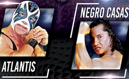 Atlantis y Negro Casas formarán una pareja legendaria en la Arena México